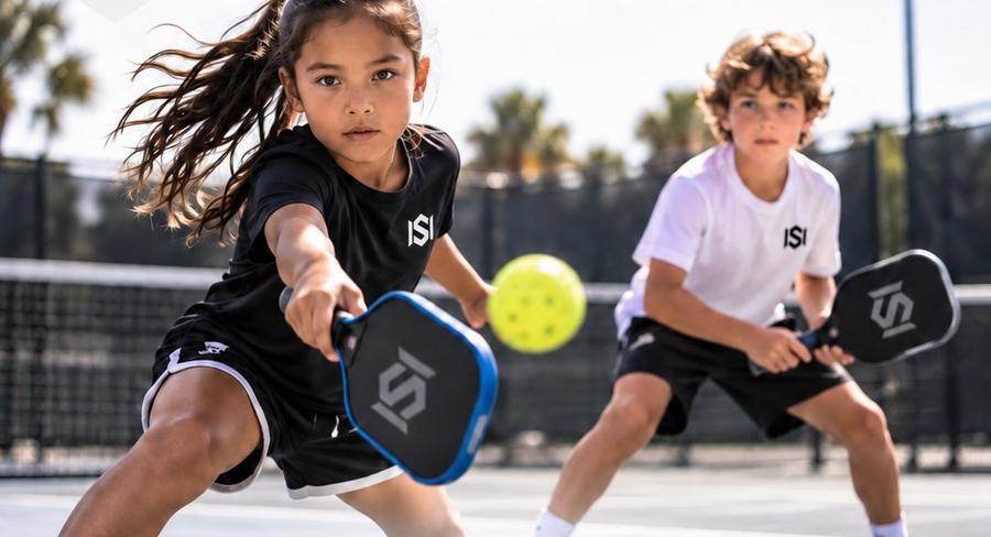 SISI Pickleball Academy junior players training